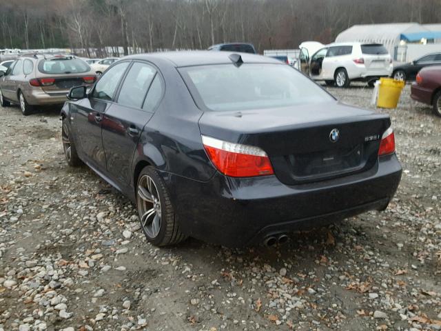 WBANV9C53ACW51865 - 2010 BMW 535 XI BLACK photo 3