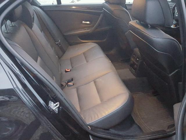 WBANV9C53ACW51865 - 2010 BMW 535 XI შავი ფოტო 6
