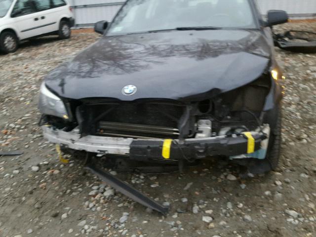 WBANV9C53ACW51865 - 2010 BMW 535 XI შავი ფოტო 9