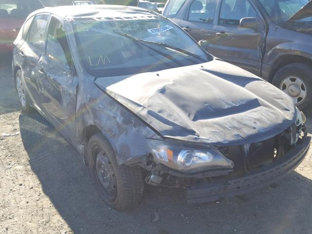 JF1GH61628G809814 - 2008 SUBARU IMPREZA 2. GRAY photo 1