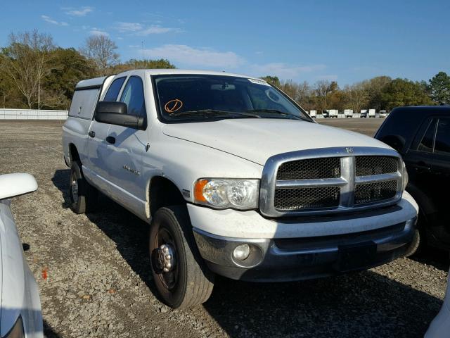 3D7KU28D83G851520 - 2003 DODGE RAM 2500 S WHITE photo 1