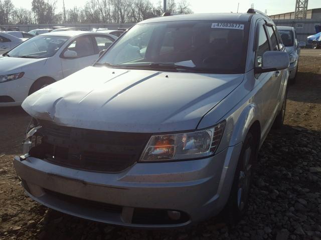 3D4PG5FV6AT215819 - 2010 DODGE JOURNEY SX SILVER photo 2