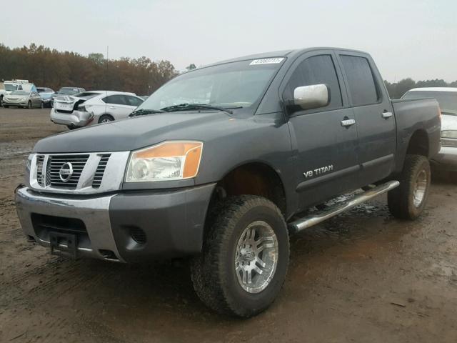 1N6BA07C49N313474 - 2009 NISSAN TITAN XE CHARCOAL photo 2