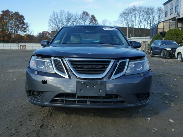 YS3FB49Y491005822 - 2009 SAAB 9-3 2.0T GRAY photo 9