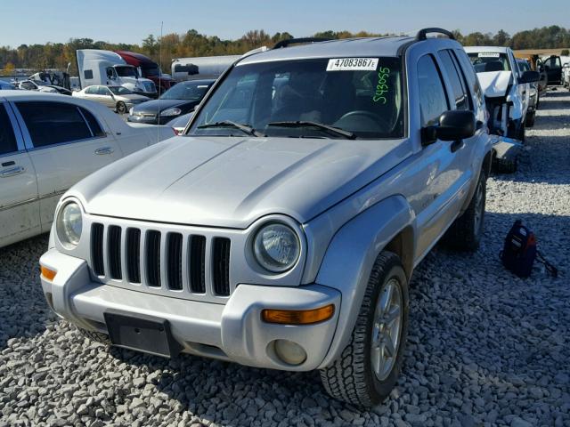 1J4GL58K23W529504 - 2003 JEEP LIBERTY LI GRAY photo 2