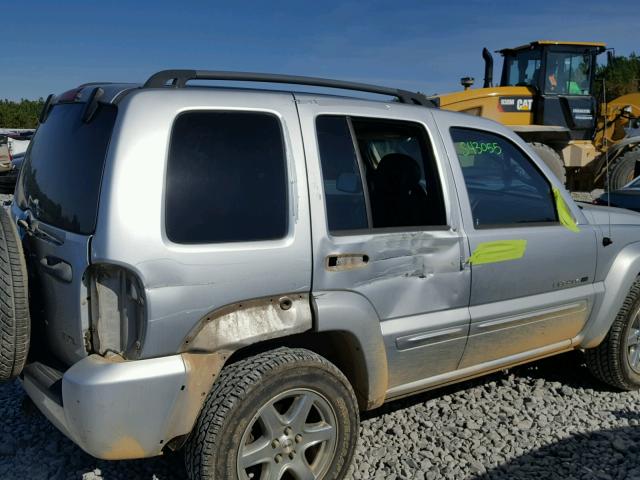 1J4GL58K23W529504 - 2003 JEEP LIBERTY LI GRAY photo 9