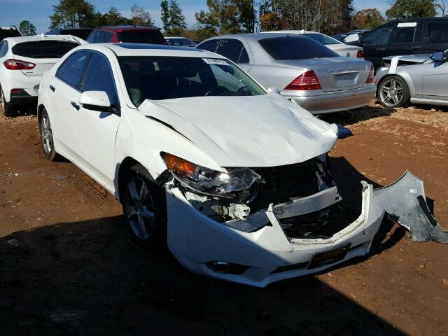 JH4CU2F69EC000138 - 2014 ACURA TSX TECH WHITE photo 1