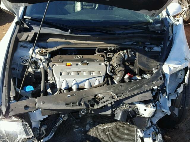 JH4CU2F69EC000138 - 2014 ACURA TSX TECH WHITE photo 7