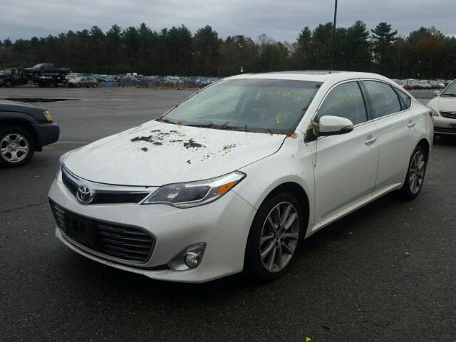 4T1BK1EB3EU113164 - 2014 TOYOTA AVALON BAS WHITE photo 2