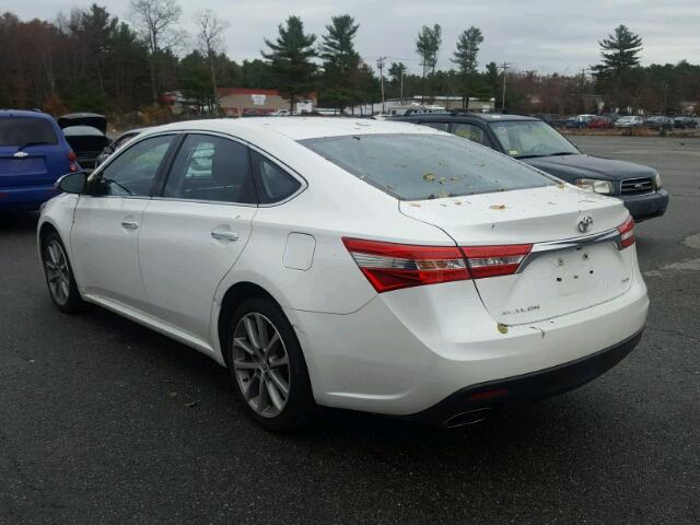 4T1BK1EB3EU113164 - 2014 TOYOTA AVALON BAS WHITE photo 3