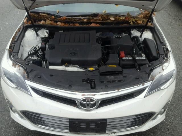 4T1BK1EB3EU113164 - 2014 TOYOTA AVALON BAS WHITE photo 7
