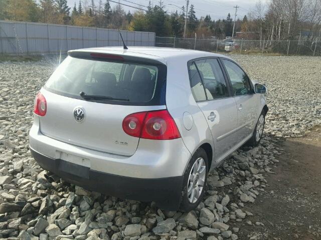 WVWDR71K17W257577 - 2007 VOLKSWAGEN RABBIT SILVER photo 4