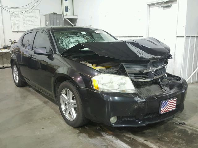 1B3LC56B69N541145 - 2009 DODGE AVENGER SX BLACK photo 1