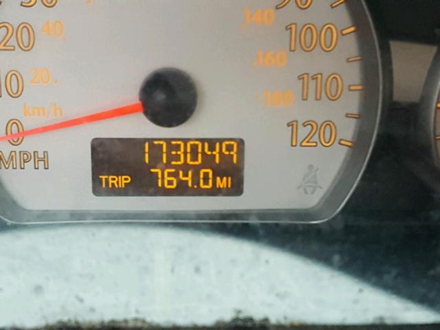 1G8AW12F14Z103188 - 2004 SATURN ION LEVEL SILVER photo 8