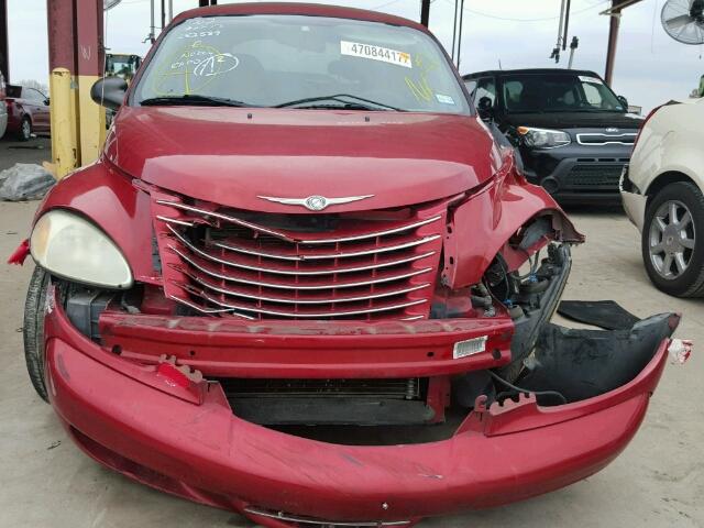 3C4FY58B64T239731 - 2004 CHRYSLER PT CRUISER RED photo 9