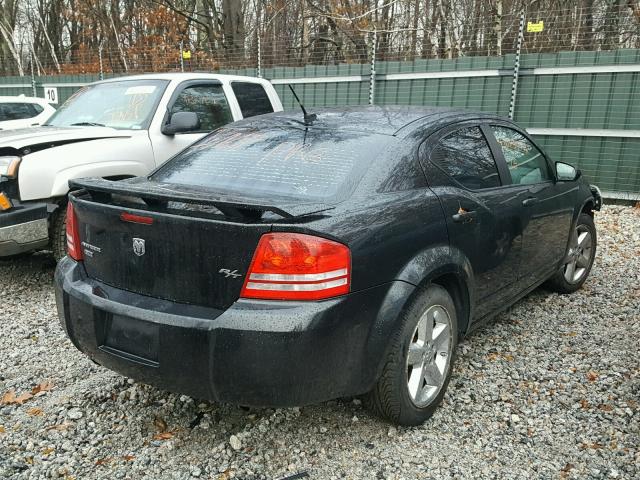 1B3LD76MX8N107075 - 2008 DODGE AVENGER R/ BLACK photo 4