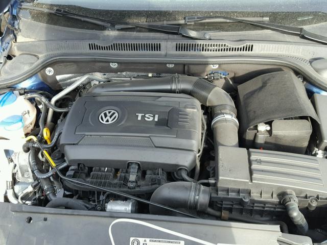 3VWD17AJ7FM319977 - 2015 VOLKSWAGEN JETTA SE 蓝色 照片 7