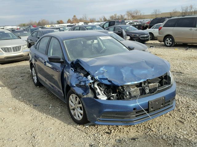 3VWD17AJ7FM319977 - 2015 VOLKSWAGEN JETTA SE 蓝色 照片 9