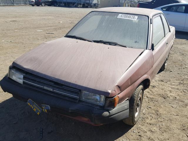 JT2EL31D3J0269927 - 1988 TOYOTA TERCEL RED photo 2