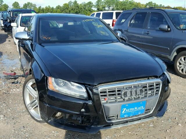 WAUKGAFL6BA168702 - 2011 AUDI S4 PRESTIG BLACK photo 1