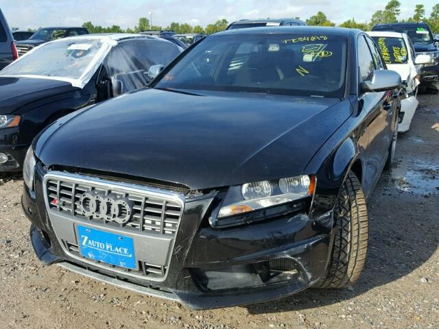 WAUKGAFL6BA168702 - 2011 AUDI S4 PRESTIG BLACK photo 2