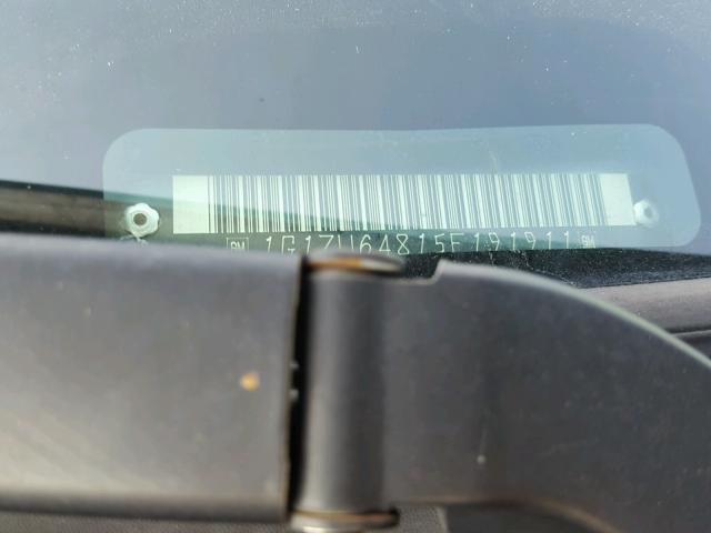 1G1ZU64815F191911 - 2005 CHEVROLET MALIBU MAX მწვანე ფოტო 10