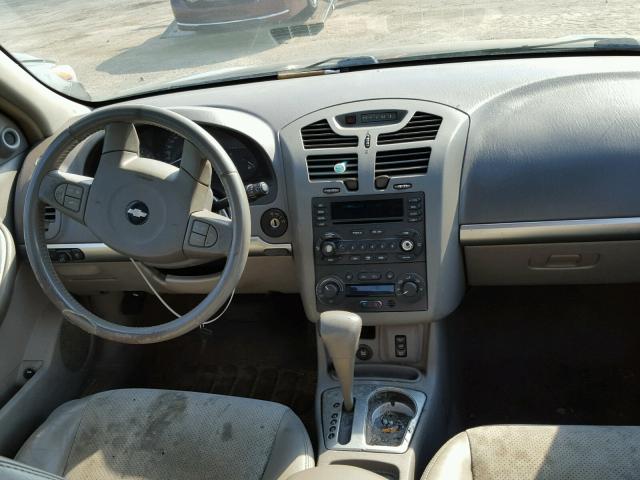 1G1ZU64815F191911 - 2005 CHEVROLET MALIBU MAX მწვანე ფოტო 9