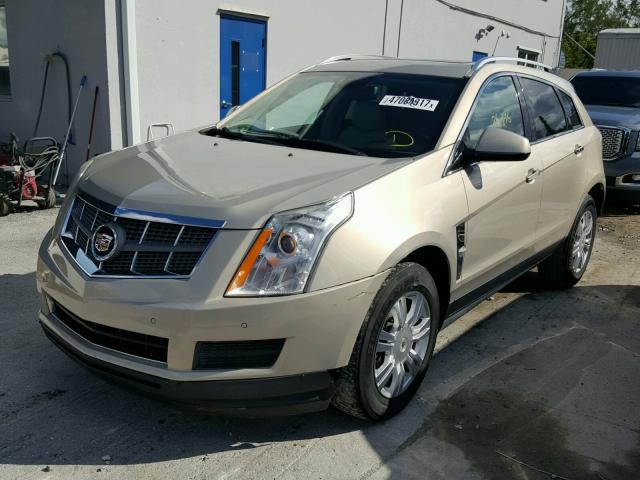 3GYFNAEY7BS621564 - 2011 CADILLAC SRX GOLD photo 2