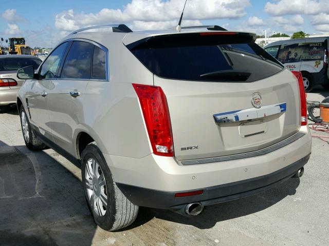 3GYFNAEY7BS621564 - 2011 CADILLAC SRX GOLD photo 3