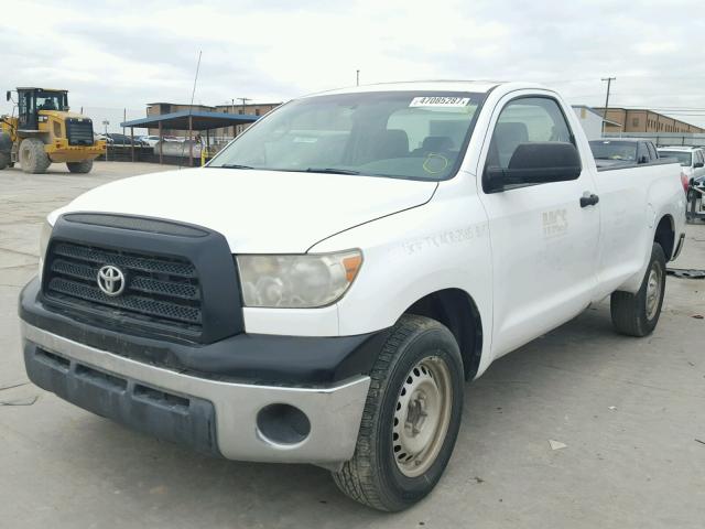 5TFLU52138X012960 - 2008 TOYOTA TUNDRA WHITE photo 2