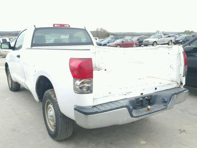 5TFLU52138X012960 - 2008 TOYOTA TUNDRA WHITE photo 3