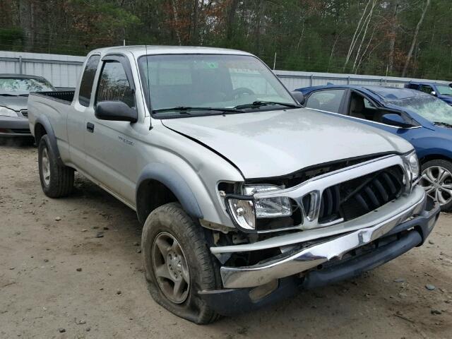 5TEWN72N11Z792819 - 2001 TOYOTA TACOMA XTR SILVER photo 1