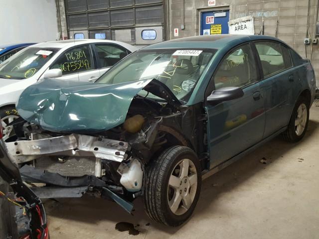 1G8AJ55F27Z141812 - 2007 SATURN ION LEVEL Yaşıl foto 2