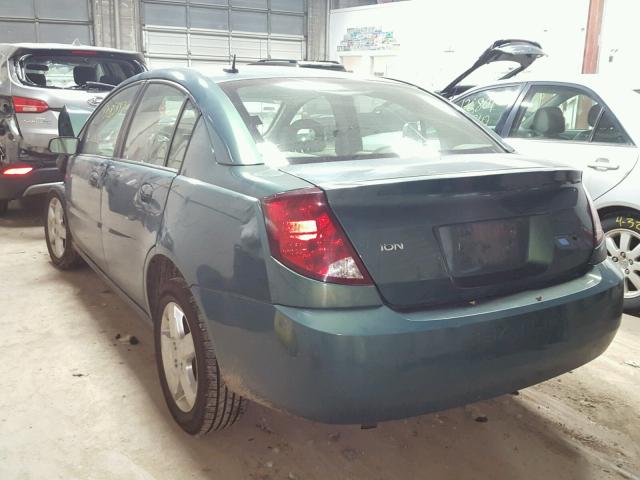 1G8AJ55F27Z141812 - 2007 SATURN ION LEVEL Yaşıl foto 3