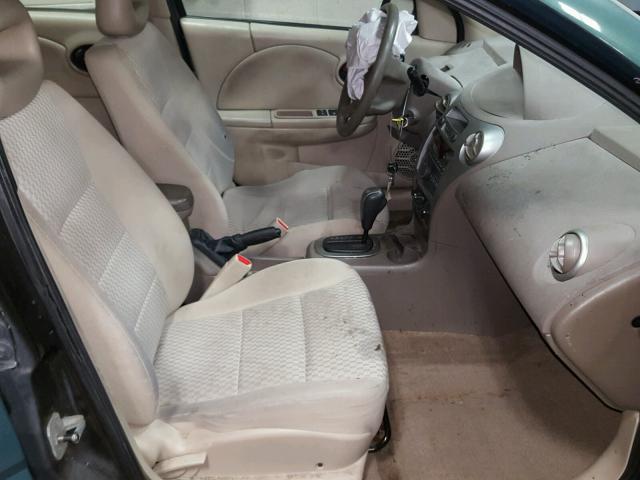 1G8AJ55F27Z141812 - 2007 SATURN ION LEVEL Yaşıl foto 5