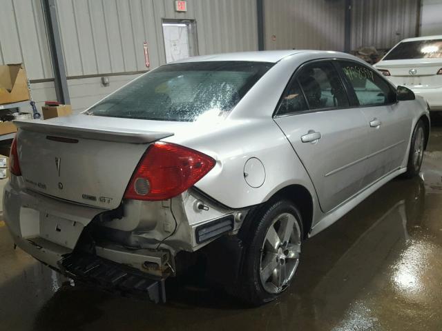 1G2ZA5EK8A4165384 - 2010 PONTIAC G6 SILVER photo 4