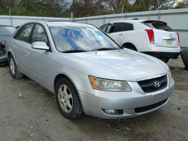 5NPEU46C36H109308 - 2006 HYUNDAI SONATA GLS SILVER photo 1