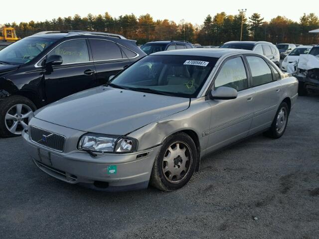 YV1TS92D031313568 - 2003 VOLVO S80 SILVER photo 2