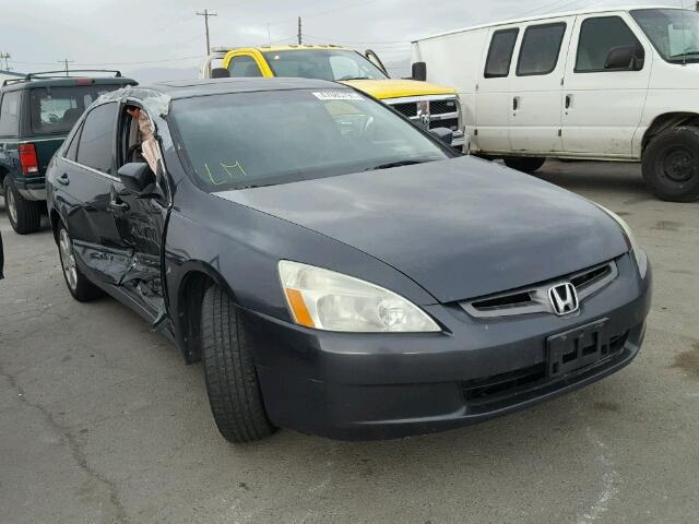 1HGCM66514A029435 - 2004 HONDA ACCORD EX GRAY photo 1