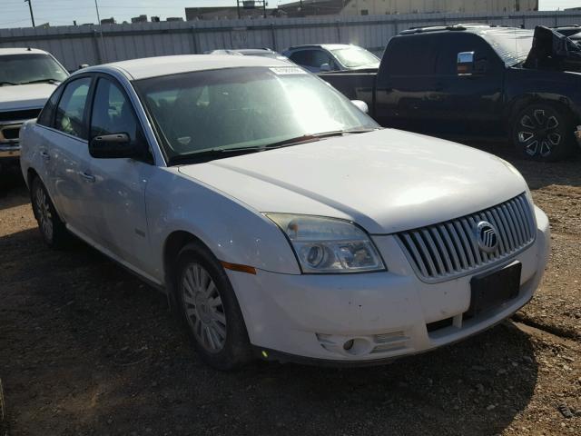 1MEHM40W38G613282 - 2008 MERCURY SABLE LUXU WHITE photo 1