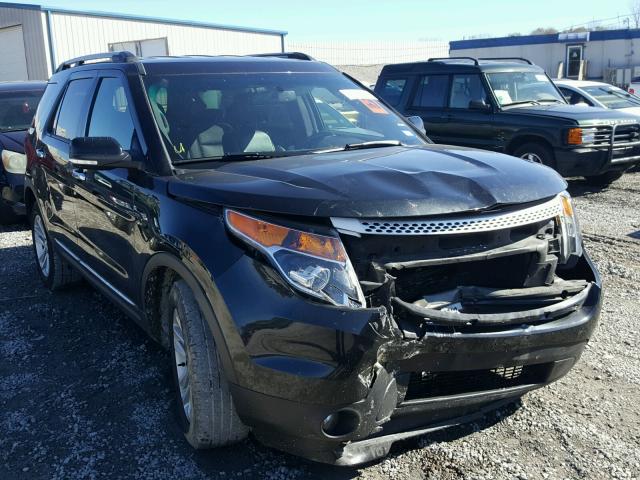 1FM5K7D83FGA86988 - 2015 FORD EXPLORER X BLACK photo 1