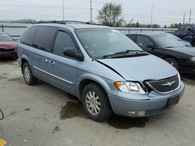 2C4GP54LX3R366246 - 2003 CHRYSLER TOWN & COU 蓝色 照片 1