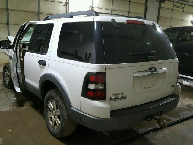 1FMEU73E76ZA10521 - 2006 FORD EXPLORER X WHITE photo 3