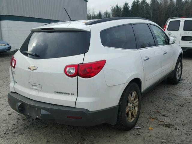 1GNLVFED7AS128164 - 2010 CHEVROLET TRAVERSE L WHITE photo 4