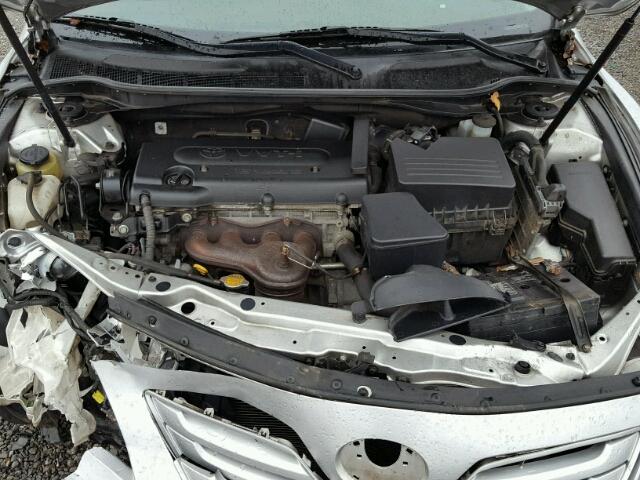 4T1BE46K39U330825 - 2009 TOYOTA CAMRY BASE SILVER photo 7