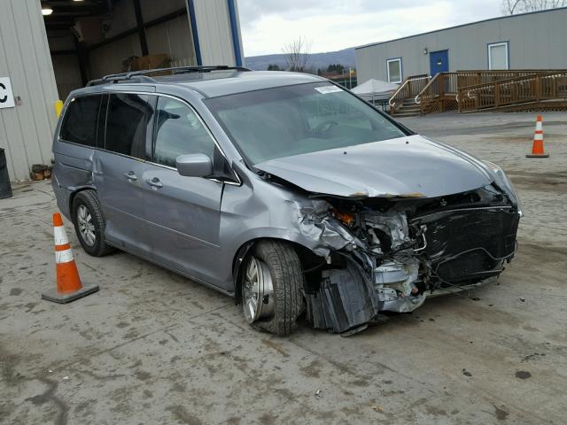 5FNRL3H45AB081796 - 2010 HONDA ODYSSEY EX SILVER photo 1