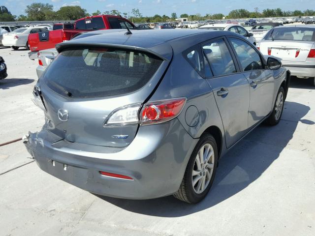 JM1BL1L7XC1569872 - 2012 MAZDA 3 I GREEN photo 4