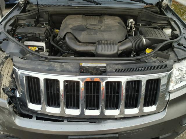 1J4RR4GG5BC715410 - 2011 JEEP GRAND CHER GRAY photo 7