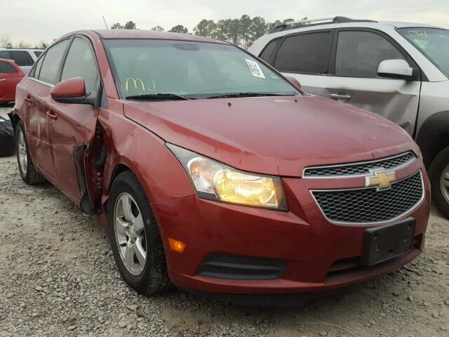 1G1PG5S99B7133958 - 2011 CHEVROLET CRUZE LT RED photo 1