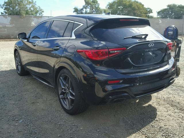 SJKCH5CP3HA030561 - 2017 INFINITI QX30 BLACK photo 3